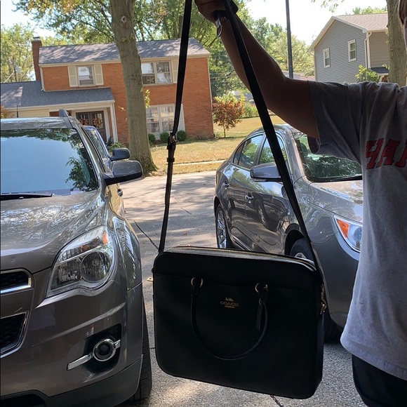 coach laptop bag - Picture 1 of 3